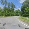 Single-car crash with smoke and injured driver