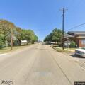 Semi truck blocks Second Street during washing