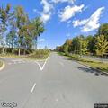 Car hits guardrail after swerving to avoid deer