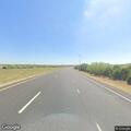 Traffic stop on I-10 near truck stop in Comfort