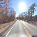 Glass debris hazard on State Highway 13