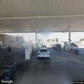Person experiencing pain at highway rest area