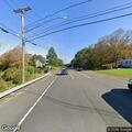 Car and deer collision on Route 6 in Columbia