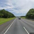 Vehicles stopped on shoulder of eastbound I-40
