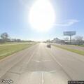 Loose cow creating hazard on rural roadway