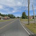 Car and deer crash on Somers Road