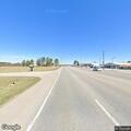 Couple arguing in red car on US 412 westbound