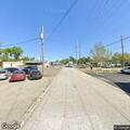 Traffic stop on white Nissan with paper tag