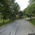 Traffic stop on blue SUV in Palatine