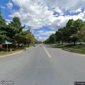 Car stopped in intersection at Sandy Spring Road