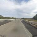 Van crash in median on I-90 near Camp Douglas