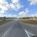 Deer blocking roadway near US 74 in Laurel Hill