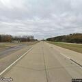 Semi tire blocking lane on US Highway 59