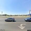 Vehicle hit deer blocking roadway