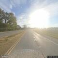 Car leaves roadway on Highway 63 near Delano exit