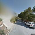 Residents arguing and driver speeds away