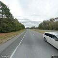 Vehicle bumper blocking lane on I-40 eastbound