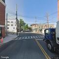 Pickup truck left in roadway at Cedar and Main