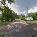 Traffic stop on red Toyota Tacoma in Trenton