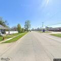 Traffic stop on maroon pickup in Marshall