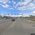 Traffic stop on silver Ford Fusion