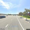 Driver inhaling gas while speeding on freeway