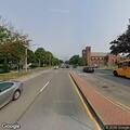 Officer stops bicyclist at Dailey and Main