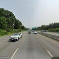 Reckless motorcycles weaving through highway traffic
