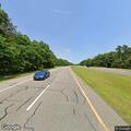 Deceased animal blocking parkway near Whiskey Road