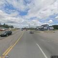 Traffic stop on blue minivan with no license plate