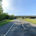 Tractor-trailer smoking on southbound Route 33