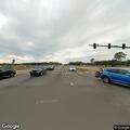Traffic stop on white Toyota Corolla on Highway 90