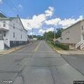 Smoking transformer on Pine Street in Kulpmont