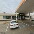 Young man has breathing difficulty while detoxing at gas station