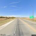 Overturned semi near roundabout in Washington Township
