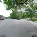Low tree branch over road at Prairie Lane