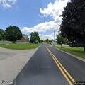 Deer blocking Highway 38 north of Hopkinton