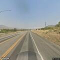Abandoned camper trailer reported on US 97