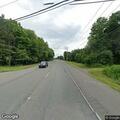 Tree blocking breakdown lane on Route 10