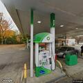 Traffic stop at gas station on East 5th Avenue