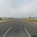 Small grass fire in median on I-14 eastbound
