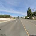 Traffic collision on 22 westbound near Knott Avenue