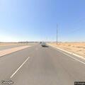 Traffic stop on blue Kia Optima in Arizona
