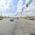 Vehicle blocking road at South Houston Lake Road