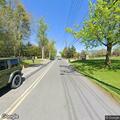 Pickup driving erratically and hitting traffic cones
