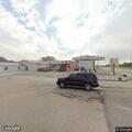 Semi blocking car area at rest stop