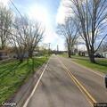 Dead deer blocking road on Peck Road in Manlius