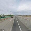 Rollover crash on I-94 with suspects fleeing on foot