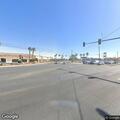 Person walking in traffic lane near Rancho and Gowan