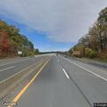 Bicycle blocking southbound lane on New River bridge